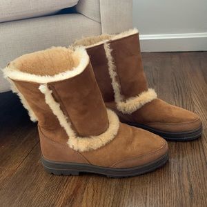 UGG Australia Sundance Short 5343 Boot Brown Sz 8